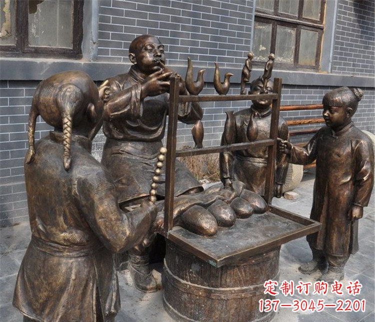保定糖人雕塑——街边温馨的小情调