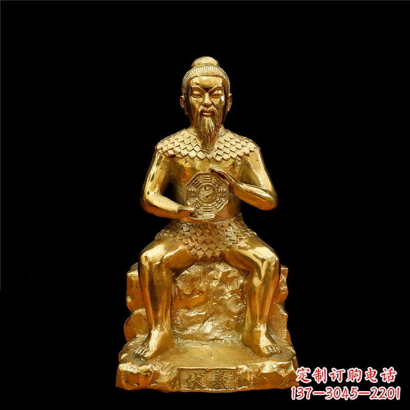 保定伏羲大帝神像汇聚古老文明中的象征