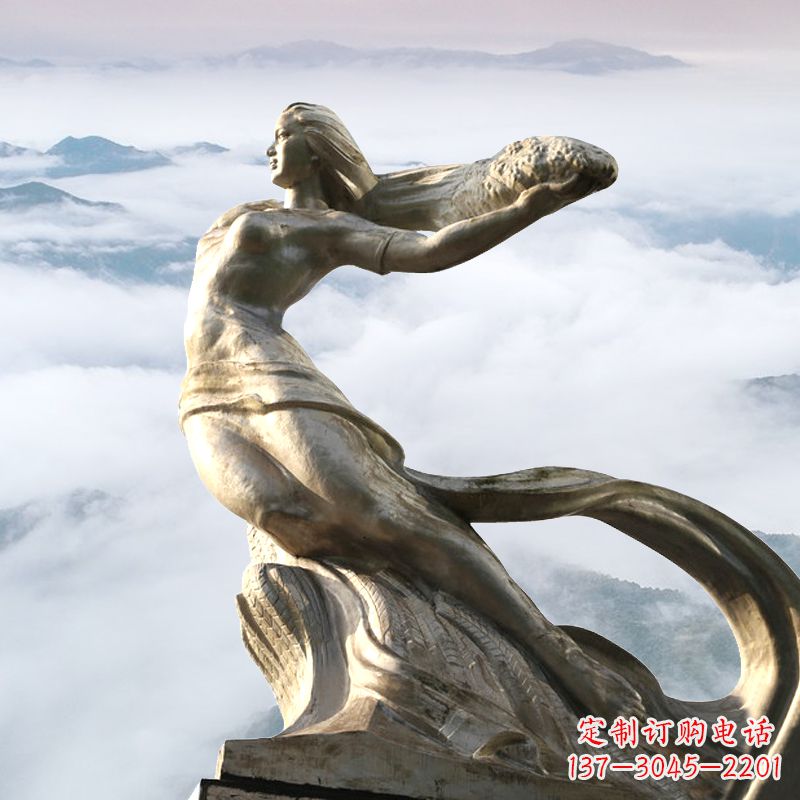 保定女娲补天——神话中的传奇雕塑