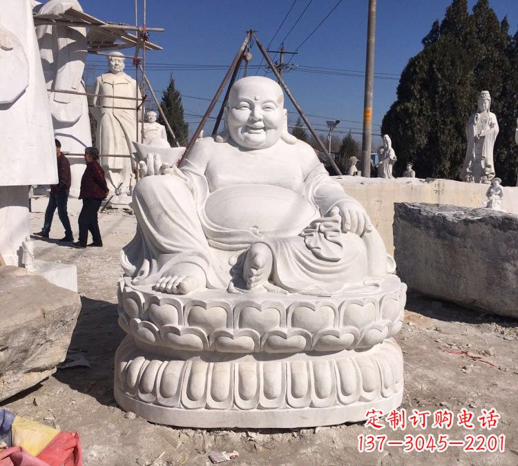 保定大肚弥勒佛石雕