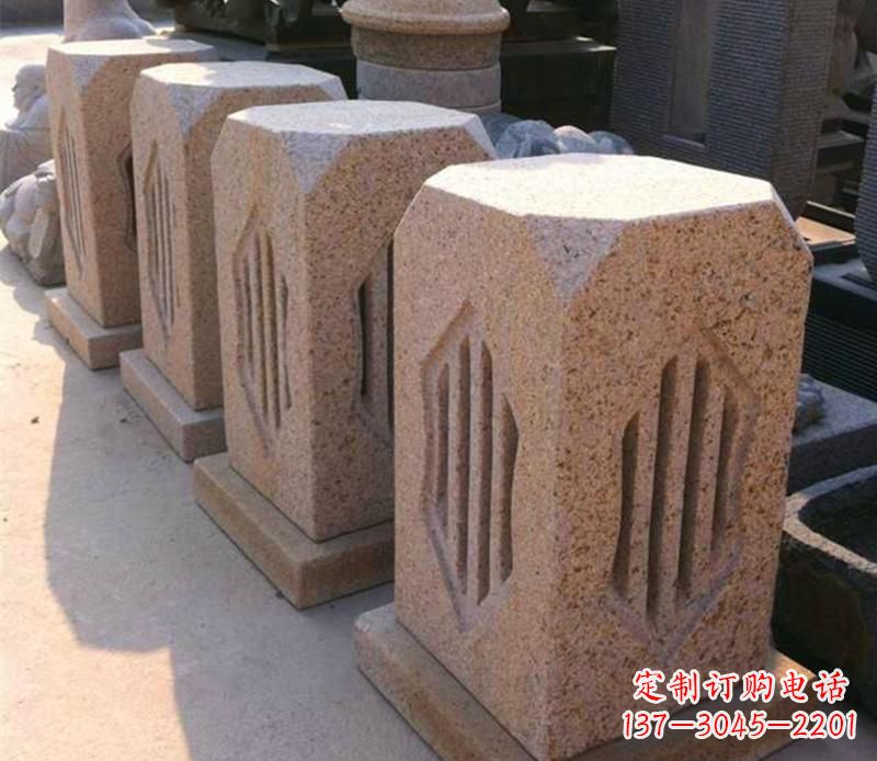 保定精美的大理石灯雕塑