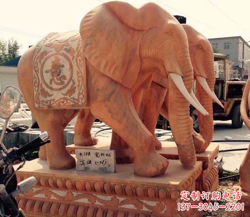 保定大象雕塑 传承古典文化的艺术精品