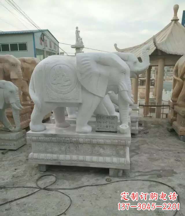 保定大理石大象——雕塑之美