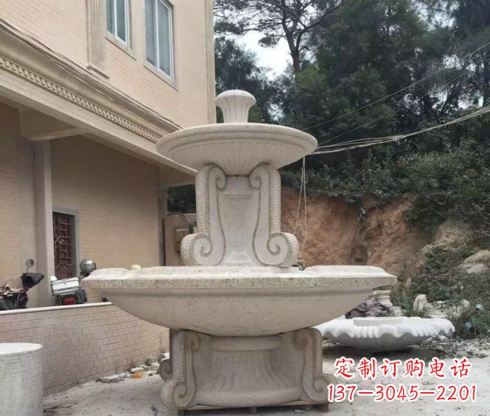 保定大理石大型喷泉雕塑精致美观又富有艺术气息