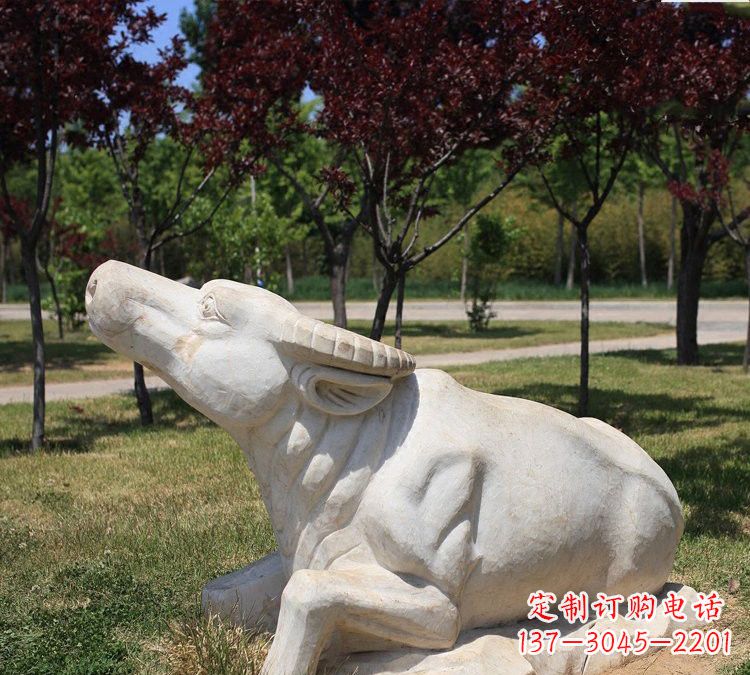 保定大理石动物雕塑传承文化的艺术精品