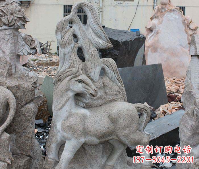 保定大理石动物雕塑丰富多彩的艺术品