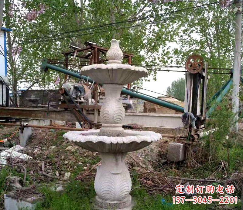 保定大理石多层喷泉石雕雕塑艺术的精美之作