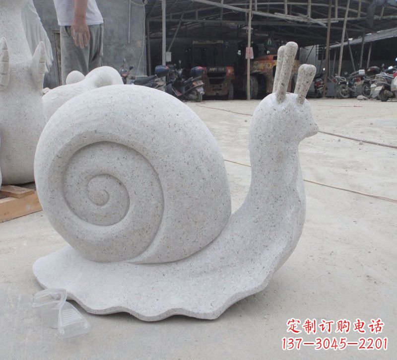 保定大理石蜗牛雕塑