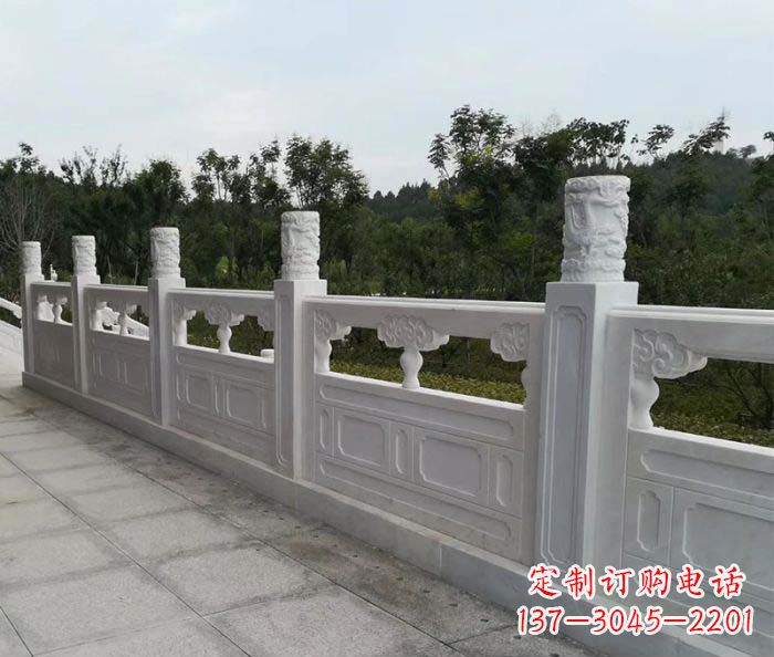 保定精美绝伦大理石栏板雕塑