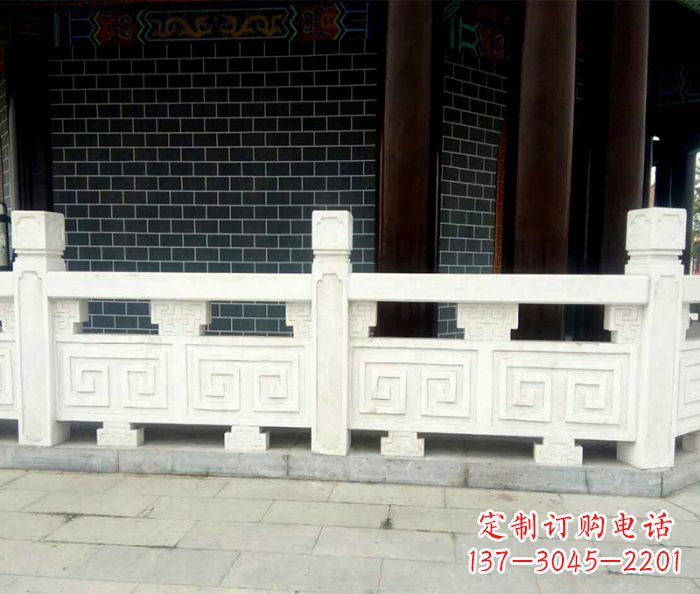 保定大理石栏板石雕