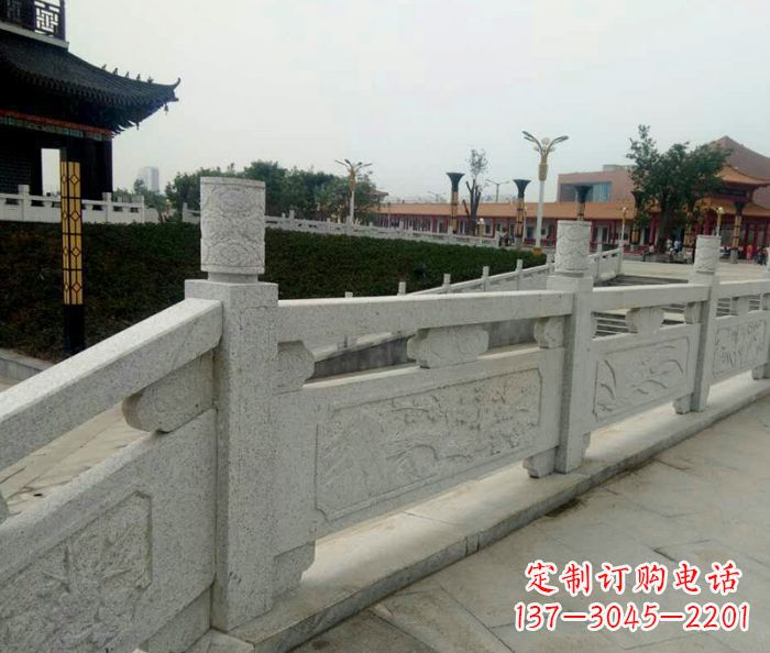 保定精美大理石栏板雕塑