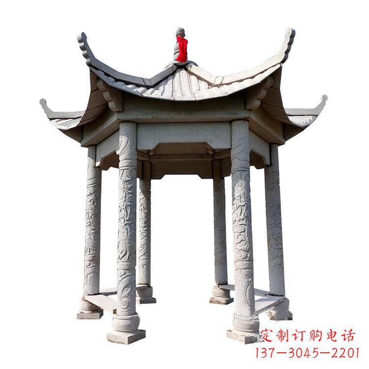 保定中领雕塑大理石凉亭雕塑