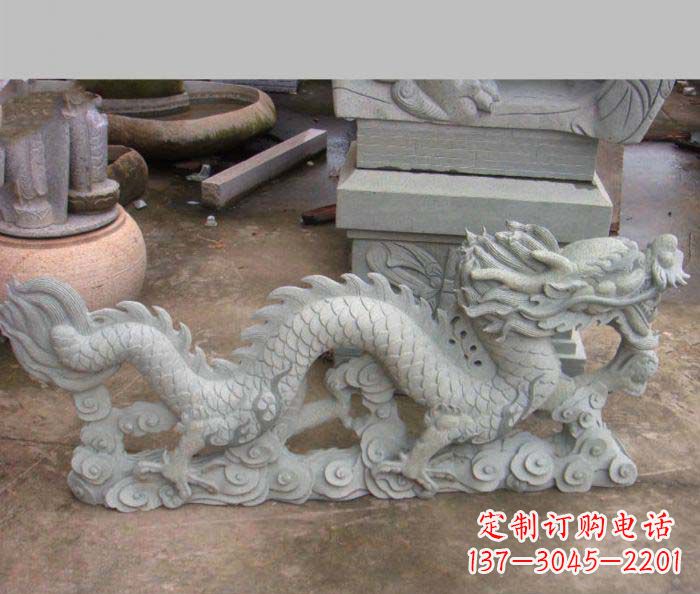保定大理石龙雕塑