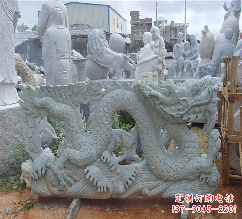 保定大理石龙石雕传承古老文化,精雕细琢的艺术品
