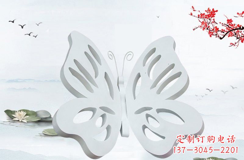 保定大理石镂空蝴蝶