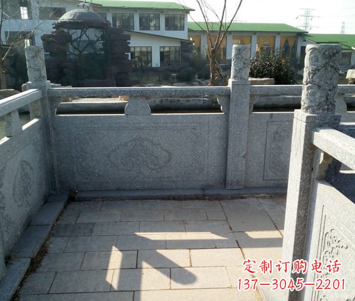 保定精美大理石栏板雕塑