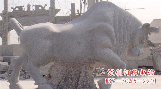 保定大理石牛雕塑——让你家里充满独特艺术气息