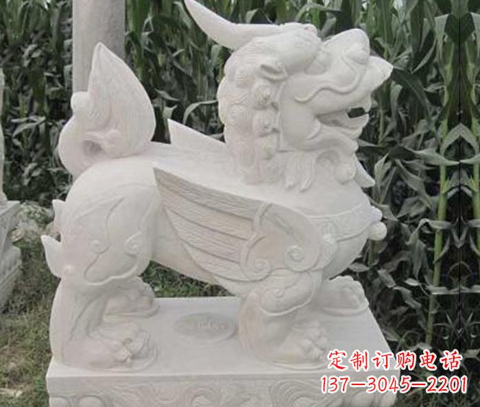 保定大理石貔貅古代神兽石雕