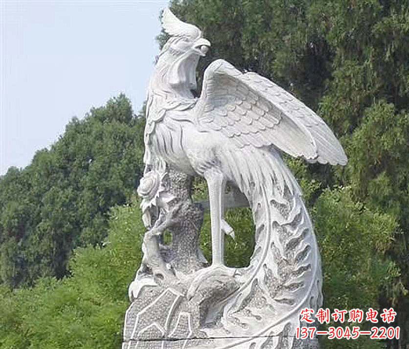 保定大理石凤凰雕塑
