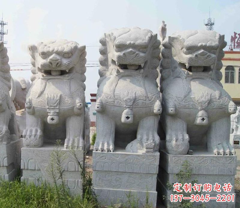 保定北京玉石狮子雕塑