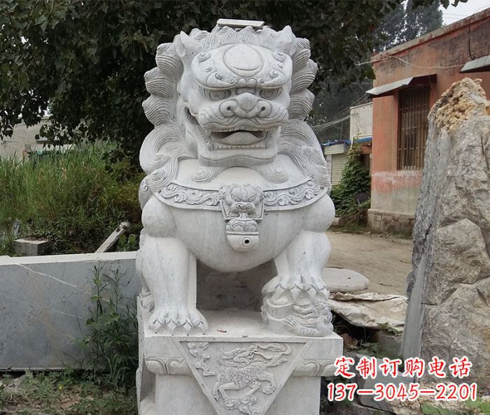 保定精美狮子雕塑,拥有震撼心灵的魅力