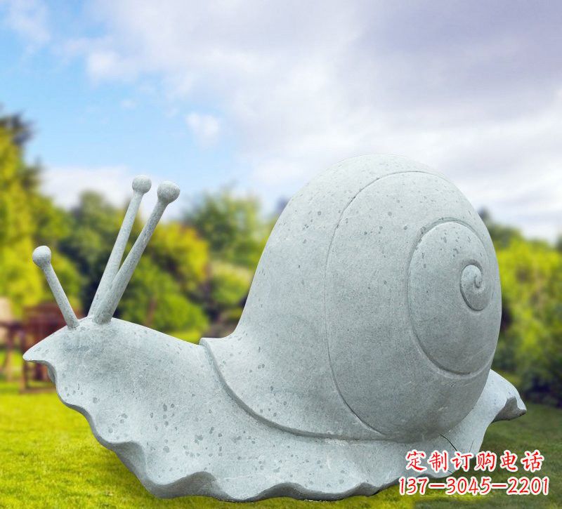 保定大理石蜗牛雕塑