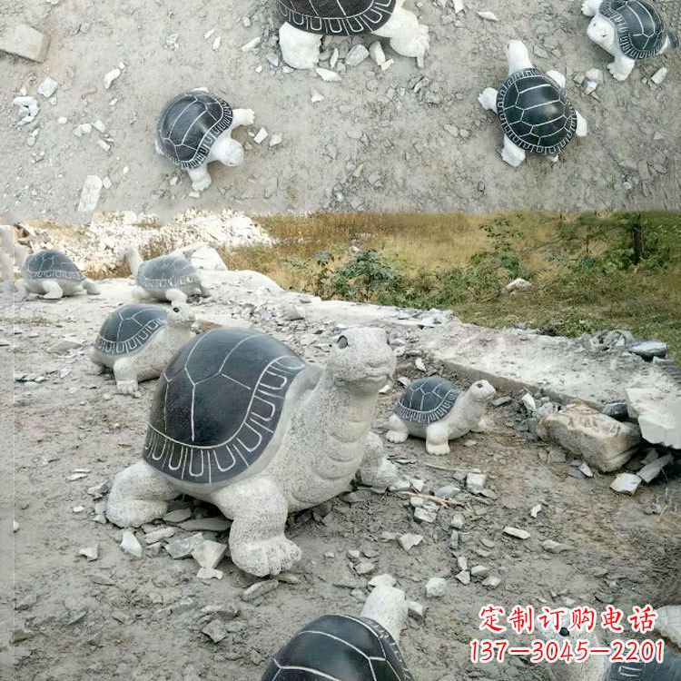 保定全新精美大理石乌龟雕塑