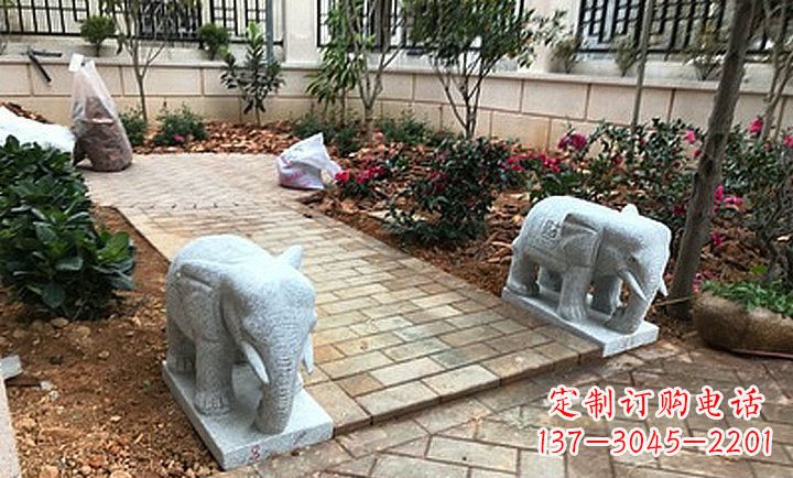 保定大理石小象石雕,让你的大好家园更加美丽
