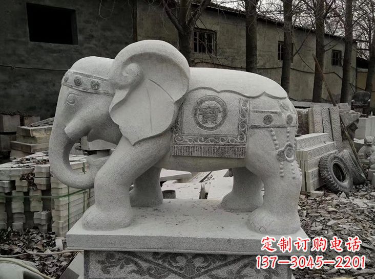 保定大象 石雕 古代