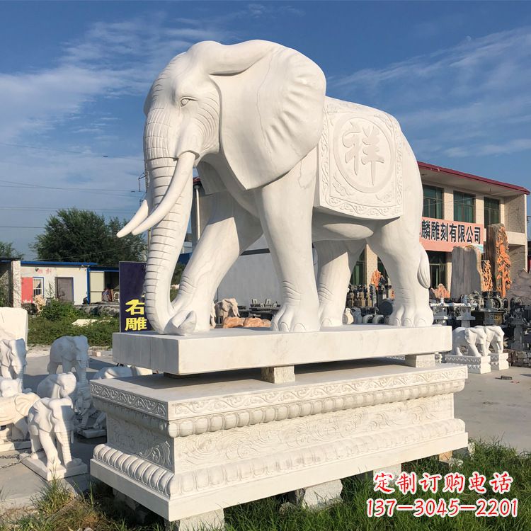 保定大象岩石雕塑