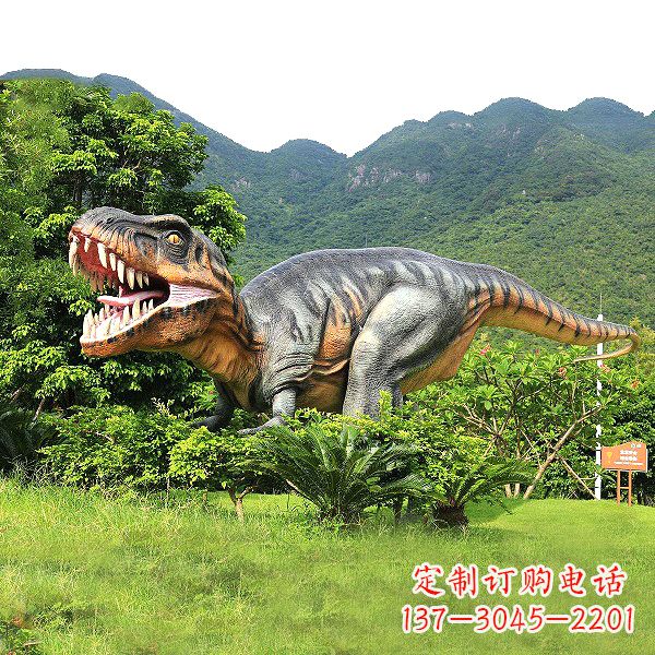 保定大型仿真恐龙公园雕塑