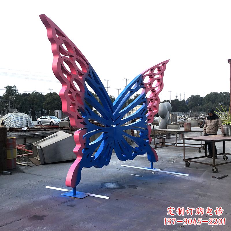保定不锈钢蝴蝶雕塑