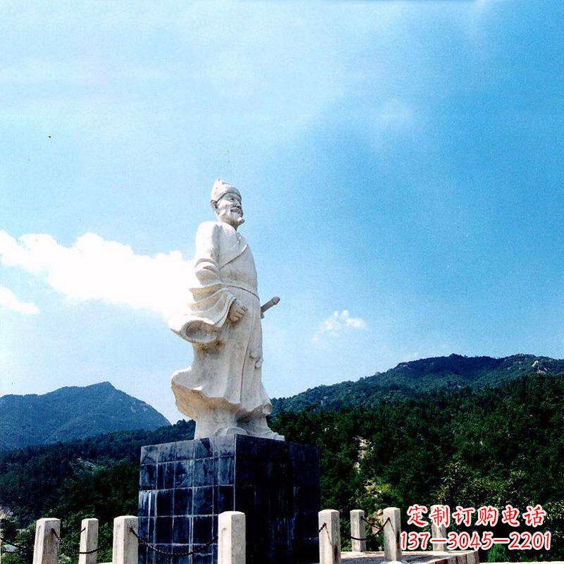 保定大型景区历史名人朱元璋石雕塑像