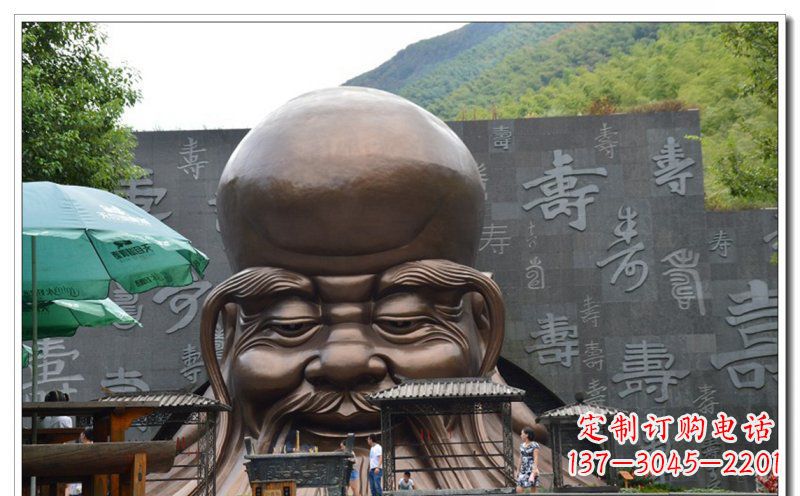 保定头像铜雕让您的寿星永恒被铭记