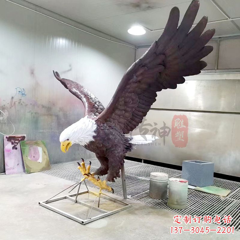 保定优雅老鹰雕塑