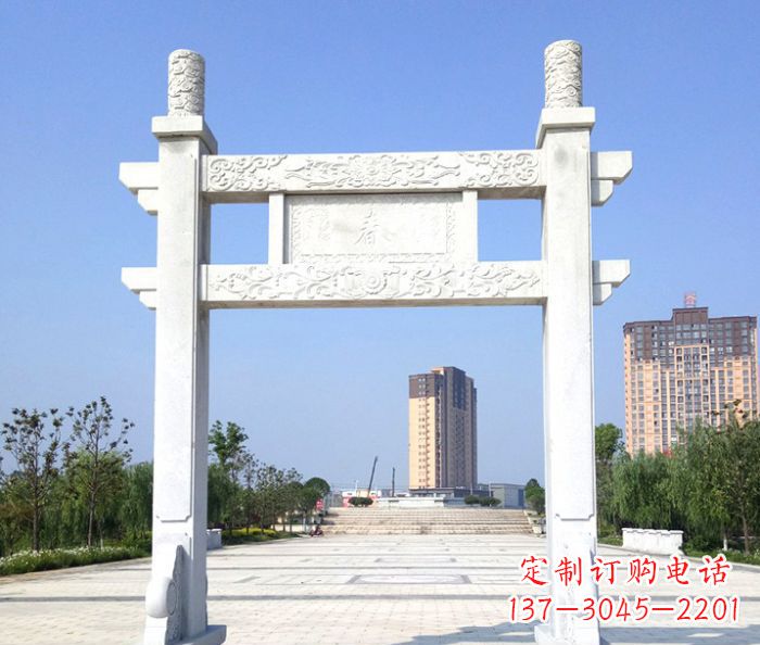 保定石牌楼雕塑——精美的浓缩艺术