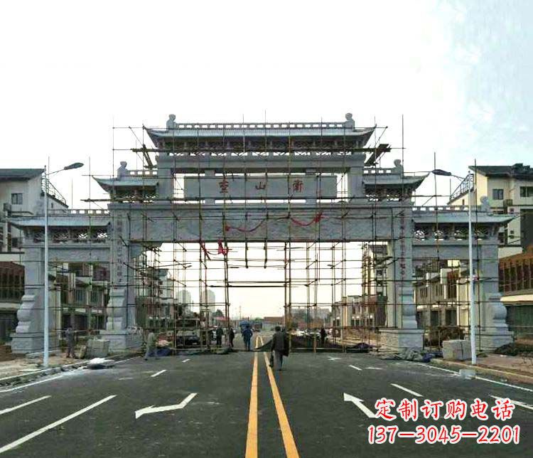 保定牌坊石雕——精致细腻,展示正气