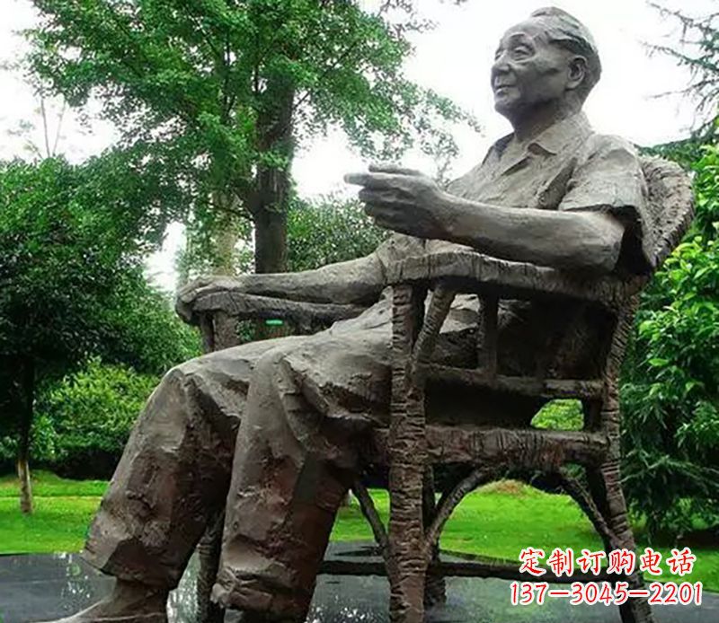 保定邓小平伟人公园铜雕—荣耀家乡,让历史永生