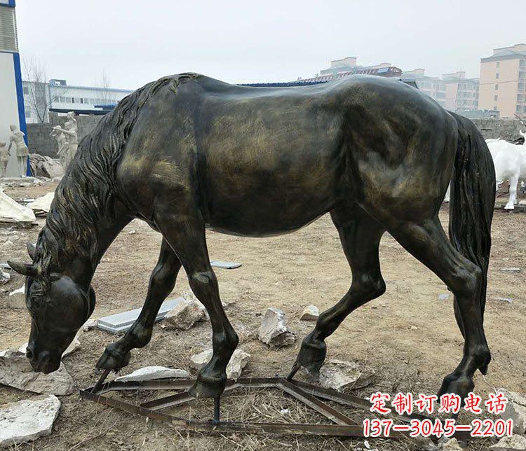 保定活力玻璃钢仿铜动物雕塑