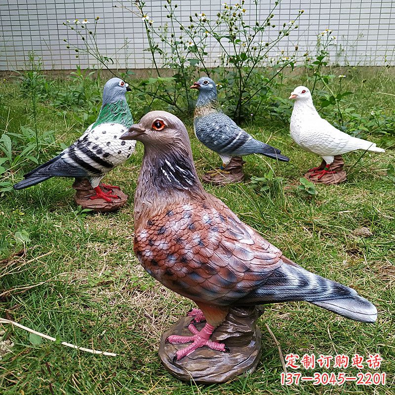 保定纪念和平鸽雕塑