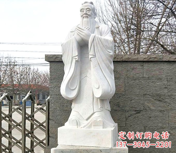 保定雕塑孔子头像