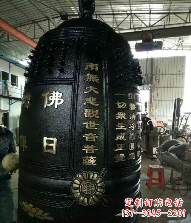 保定精美铜雕铜钟