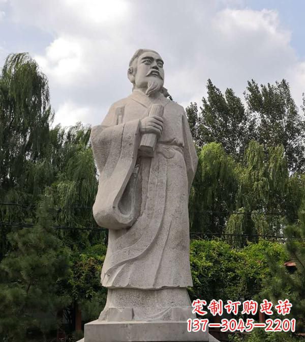 保定中国古代历史名人雕塑