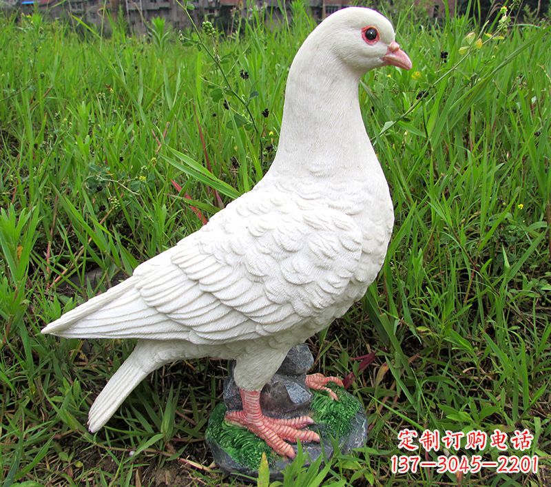 保定锻铜鸽子浮雕