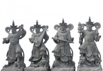 保定四大天王大理石雕塑