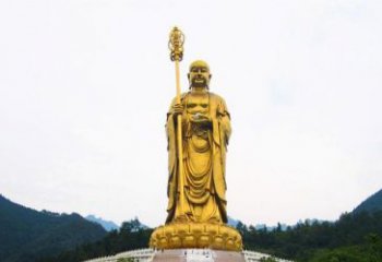 保定高端定制大型地藏菩萨铜雕
