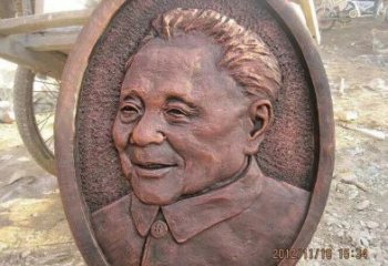 保定传承历史，永记邓小平——邓小平头像铜雕塑