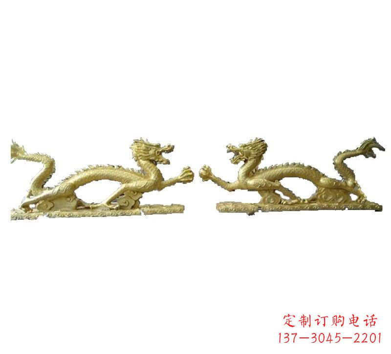 保定高品质铸铜龙雕塑