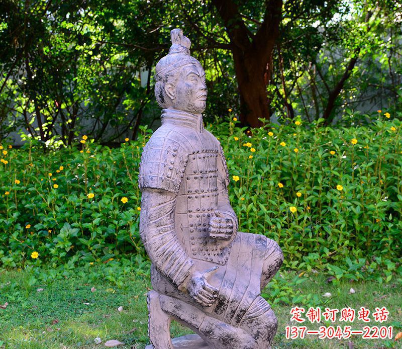 保定传统文化经典--仿古兵马俑雕塑