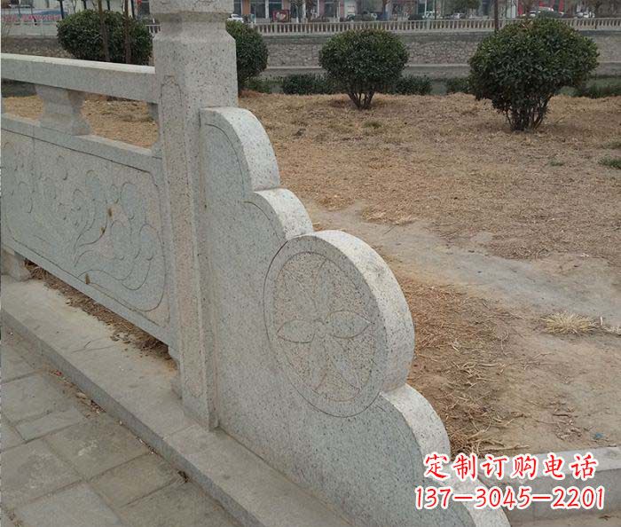 保定仿古护城河石雕栏板